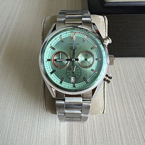 Carrera Porsche Prata VerdeE 41mm