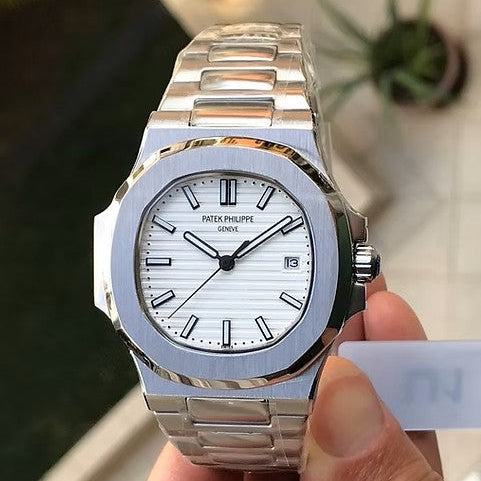 Nautilus Jumbo Prata 40mm