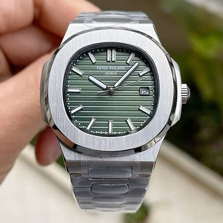 Nautilus Jumbo Prata 40mm