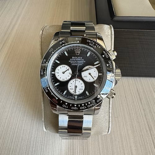 Daytona Preto Branco 40MM