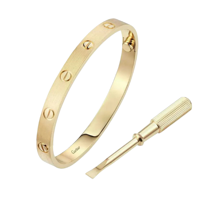 Bracelete Cartier com Chave Dourado