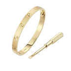 Bracelete Cartier com Chave Dourado