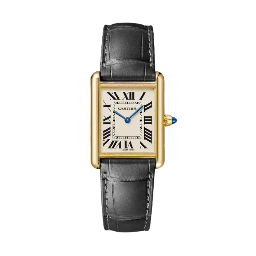 Tank Gold com pulseira em couro