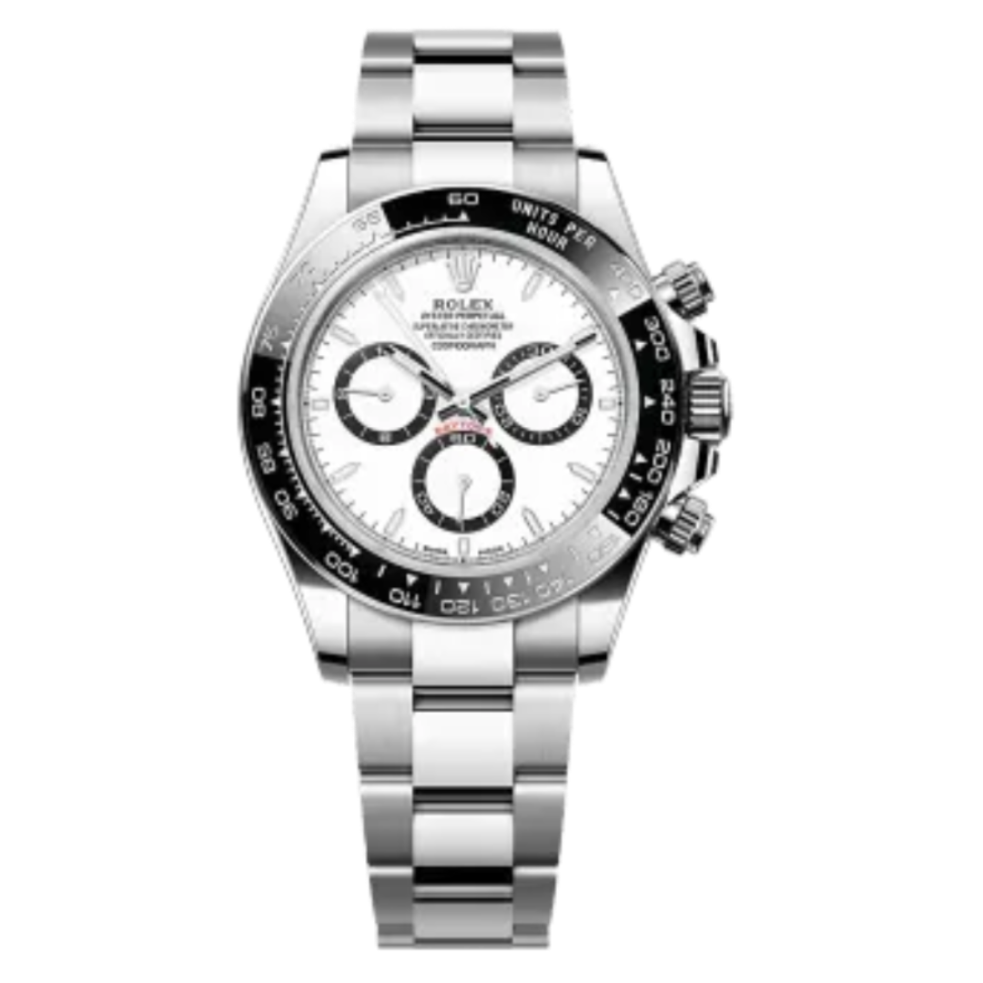 Daytona Panda Prata Branco 40MM