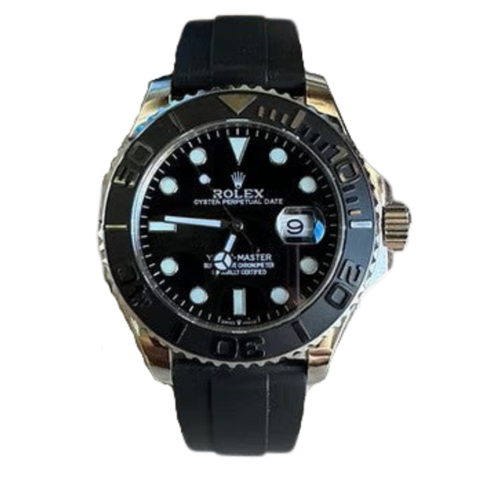 Yacht Master Prata Borracha 42MM