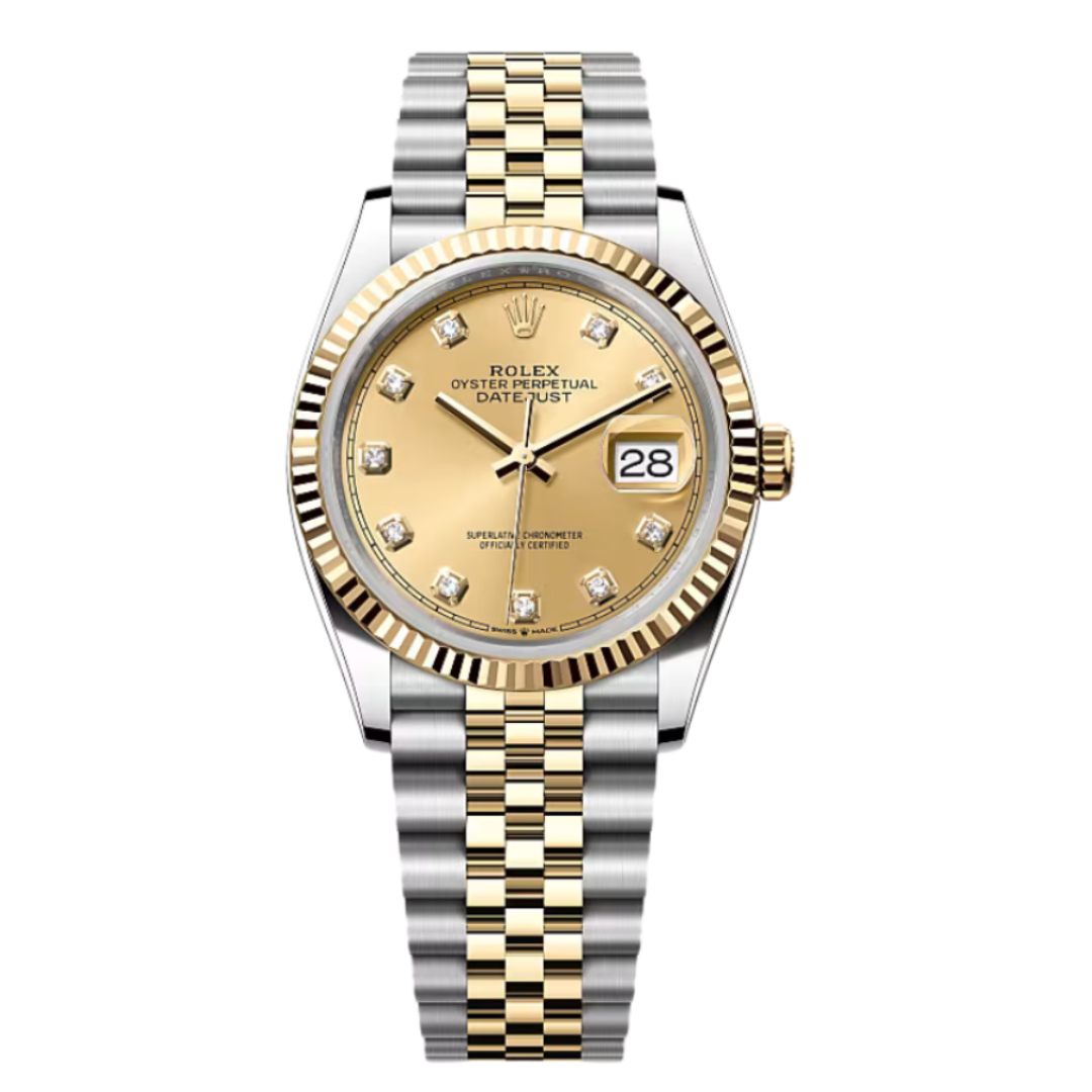 DateJust Misto Gold Feminino Jubileu 36MM