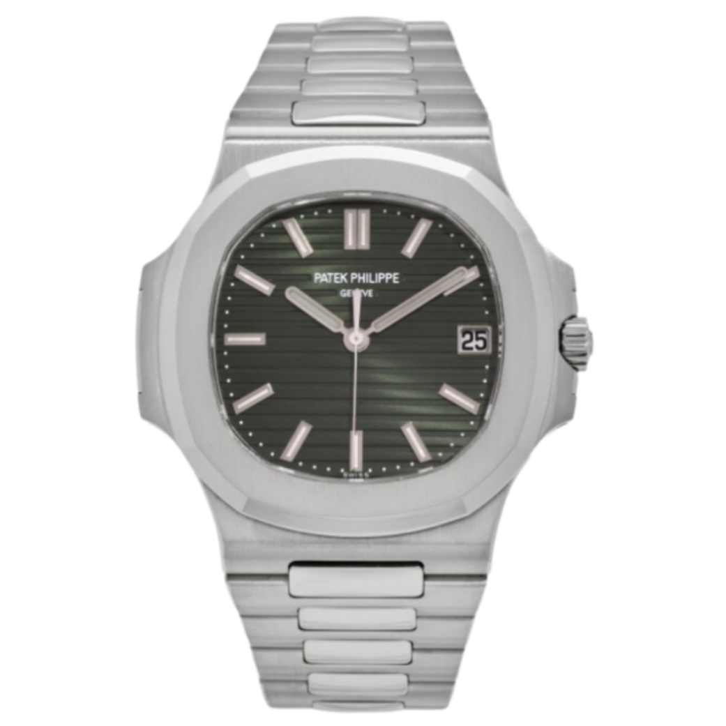 Nautilus Jumbo Prata Verde 40mm