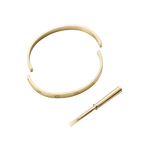 Bracelete Cartier com Chave Dourado