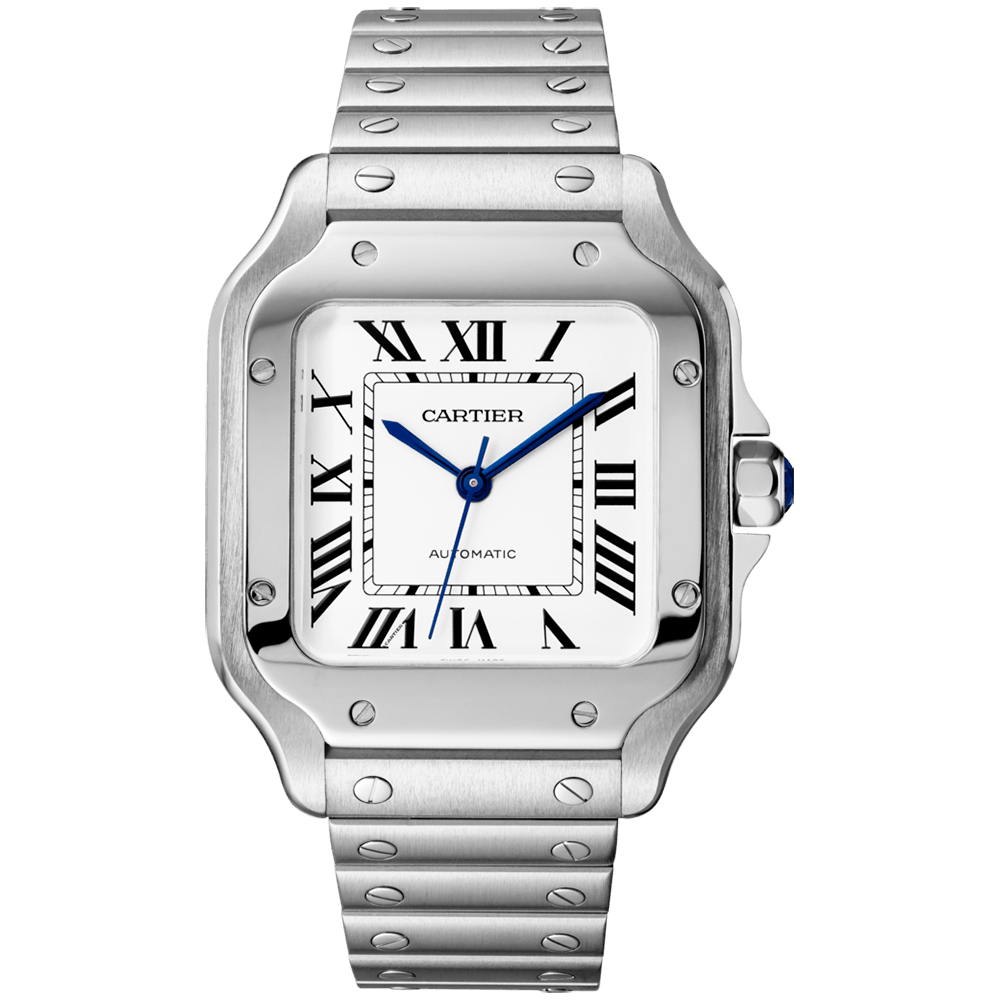 Santos Dumont Prata Aço