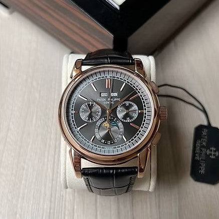 Perpetual Calendar Rose Cinza  41MM