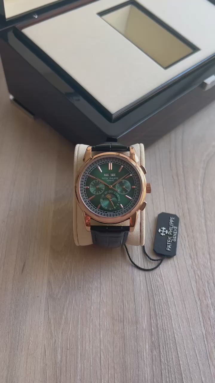 Perpetual Calendar Rose Verde  41MM