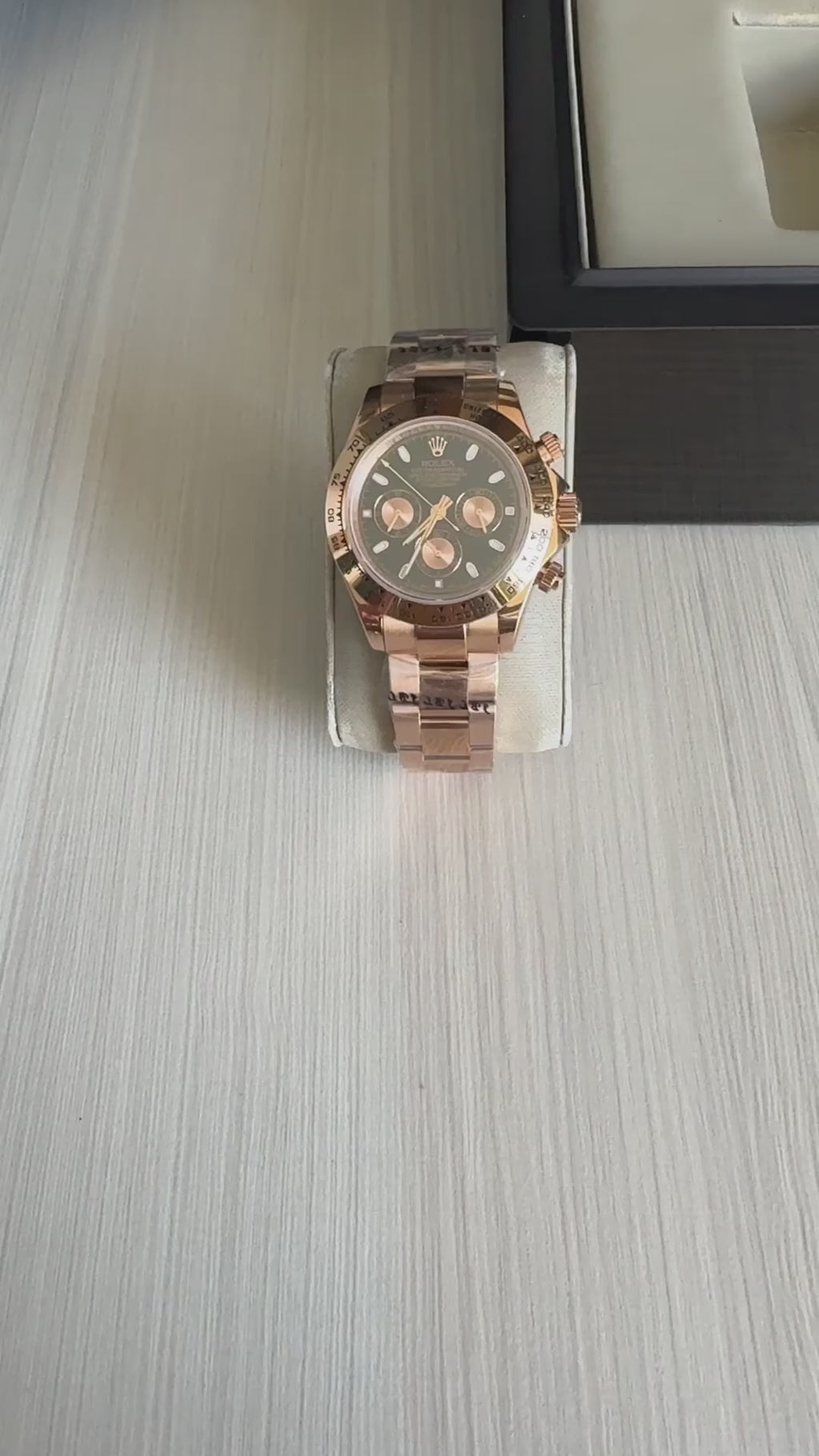 Daytona Rose Preto 40MM