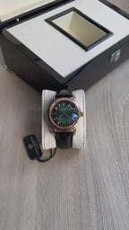 Annual Calendar Rose Verde 40mm