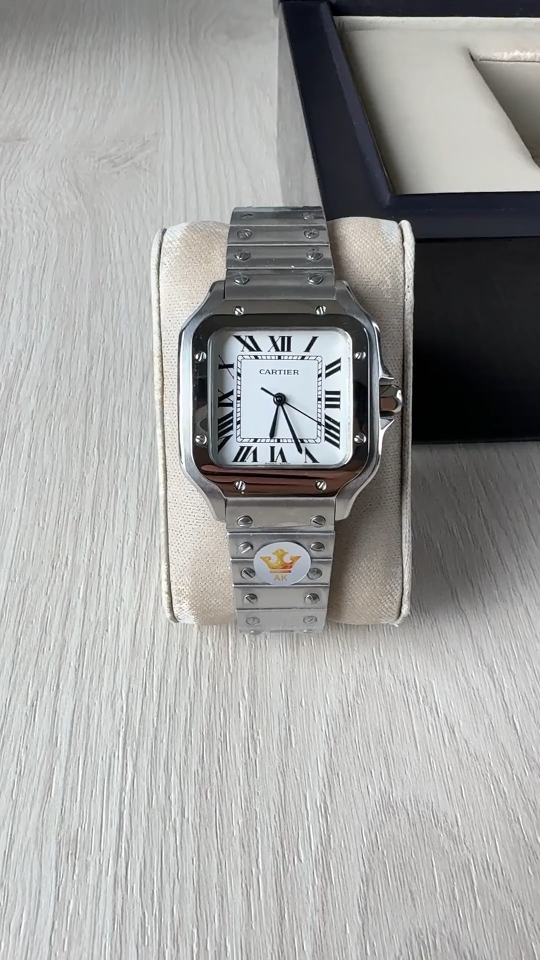 Santos Dumont Prata Aço